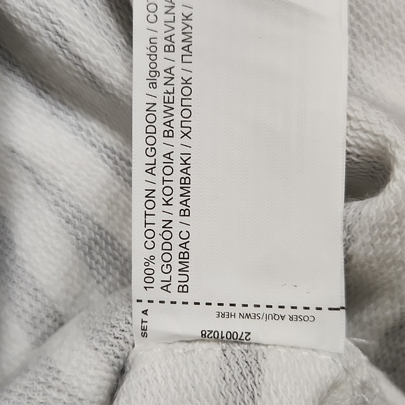 Mango Girls Black & White Zebra Print Sweatshirt, Size 5/6 ~ NWT - Picture 7 of 9